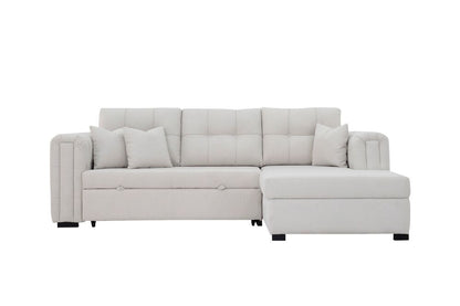L Shaper Storage Sofa Bed